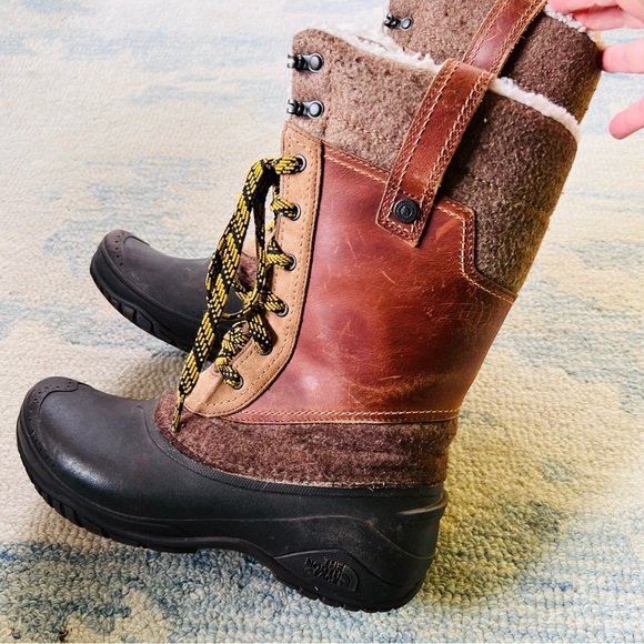 The North Face Shellista III Mid Snow Boots SIZE 8 EXCELLENT CONDITION - Picture 10 of 14